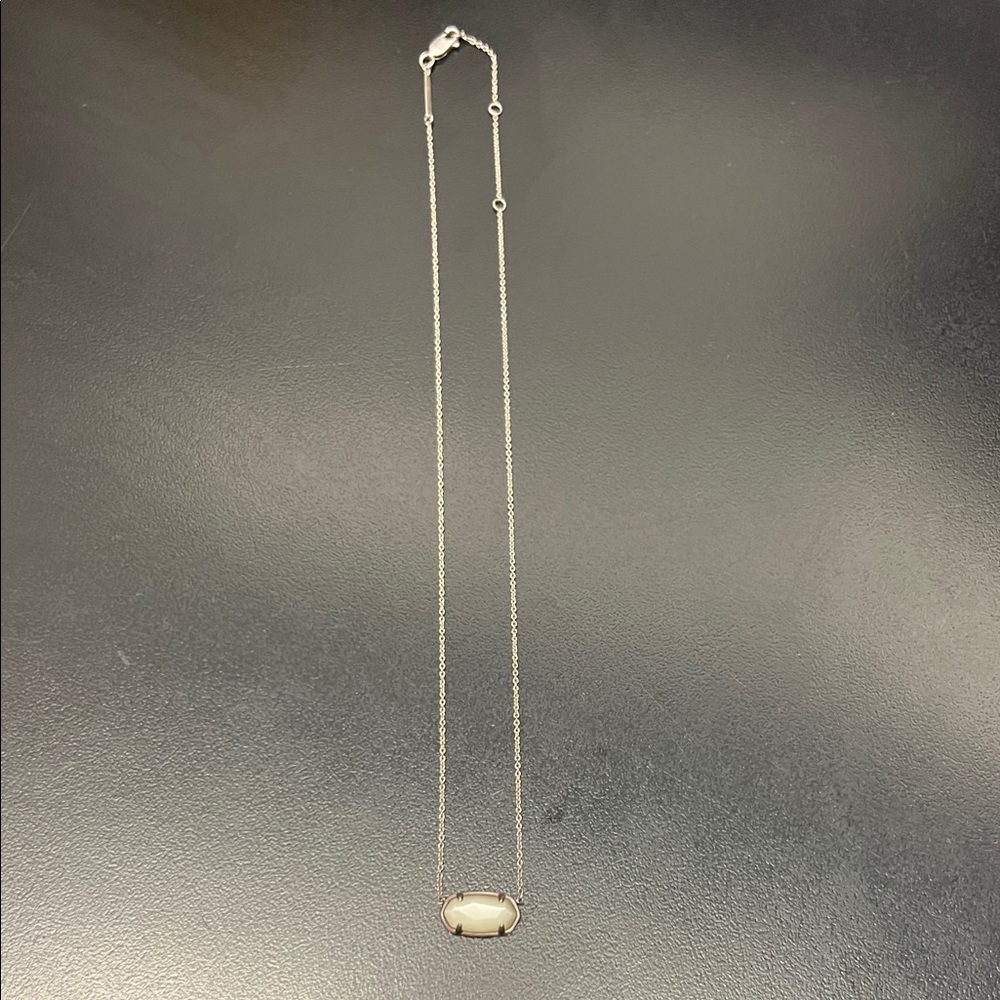 Kendra Scott Elisa sterling silver necklace